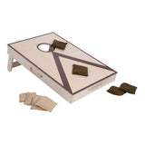 Engelhart cornhole – enkel bord – 90 x 60 cm – pine birchwood – inclusief 2 x 4 zakjes – outdoor gooispel behendigheidsspel –