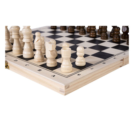 Longfield schaak backgammon opklapbaar