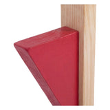Engelhart stelten hout met gekleurde voetsteun set 2 170 cm, verstelbaar.