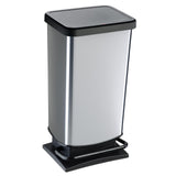 Rotho paso pedaalemmer 40l zilver