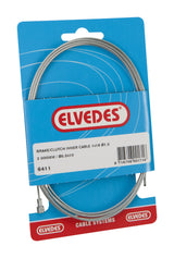 Elvedes clutch indre kabel 2000mm 1 × 19 ledning galvanisert ø1.5mm med V-brystvorten (på kart)