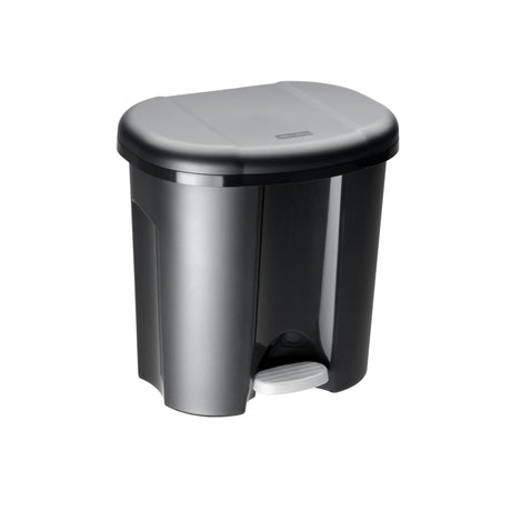 Rotho pila duo afvalemmer 2 x 10l zwart 390x320x405mm