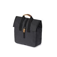 Basil Urban Dry Shopper - waterdichte fietstas, unisex, charcoal melee