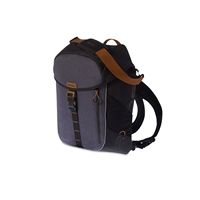 Basilil Miles Bicycle Rucksack Multifunktional Grey Bicycle Bag für Frauenmänner 17L Hook-On-System