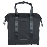 Basil tas grand fietsshopper zwart | mik hooks | 23l