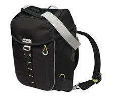 Basilikum Miles Dawypack - Sporty Bicycle Bag - Unisex - schwarzer Kalk