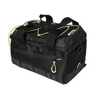 Basil Miles Trunkbag - Sporty Black Bagage Business Bag til sportsfonde - 7L - Sort kalk