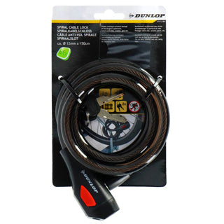 Bicycle gear spiraalslot fietsslot12mm 150cm