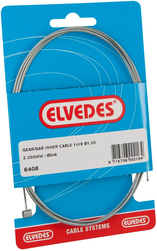 Elvedes geveling binnenkabel cyclomoté 6408 2,00 mètres (sur carte)