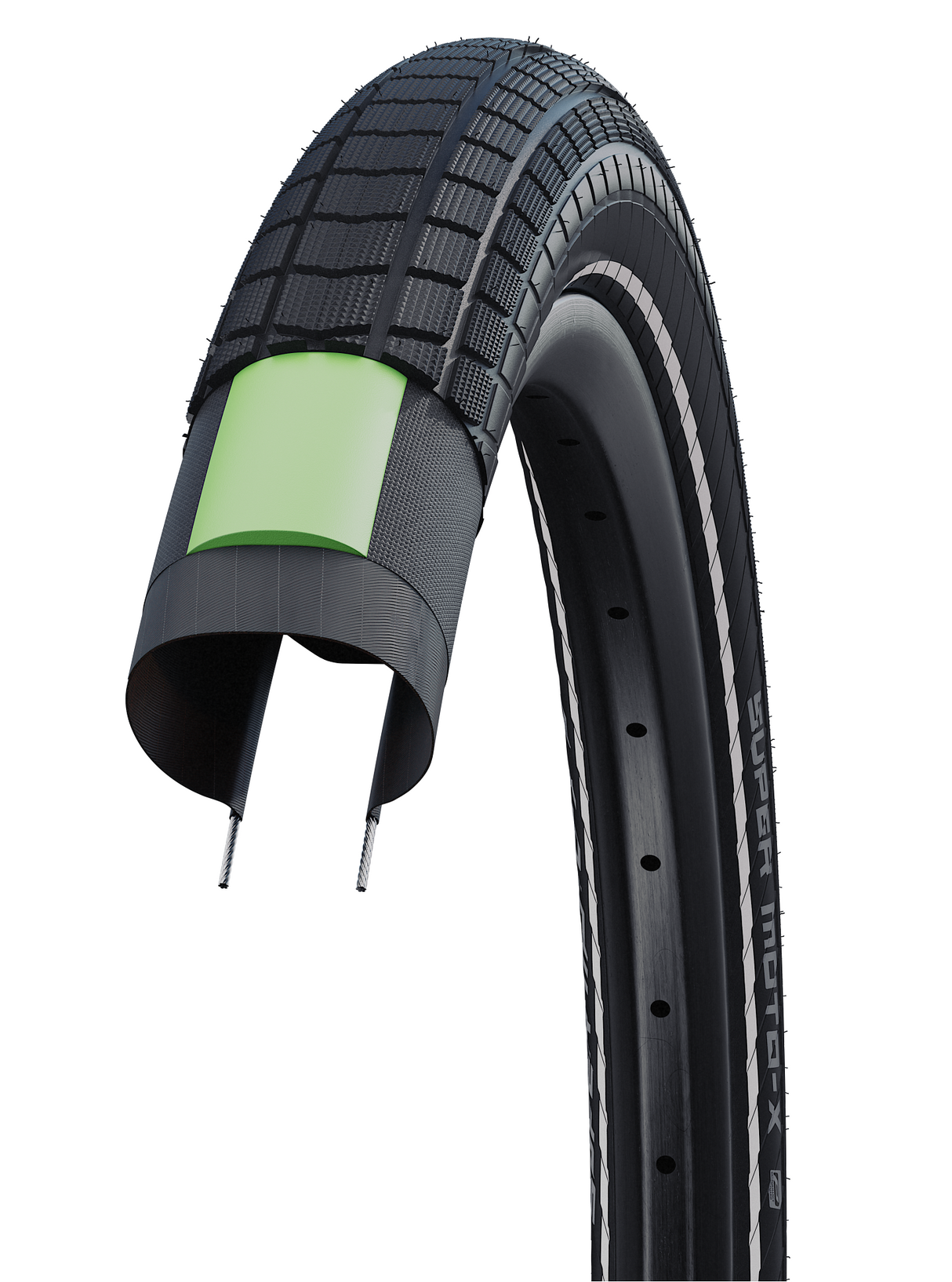 Schwalbe tire super moto-x dd greenguard 27.5 x 2.40