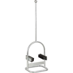 Schoenschraper met borstel 78,5 cm