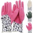 Tuinhandschoenen print 3 assorti kleur | 9 stuks