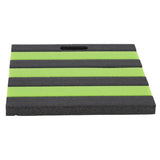 Overige merken kniemat 35x30 cm zwart groen