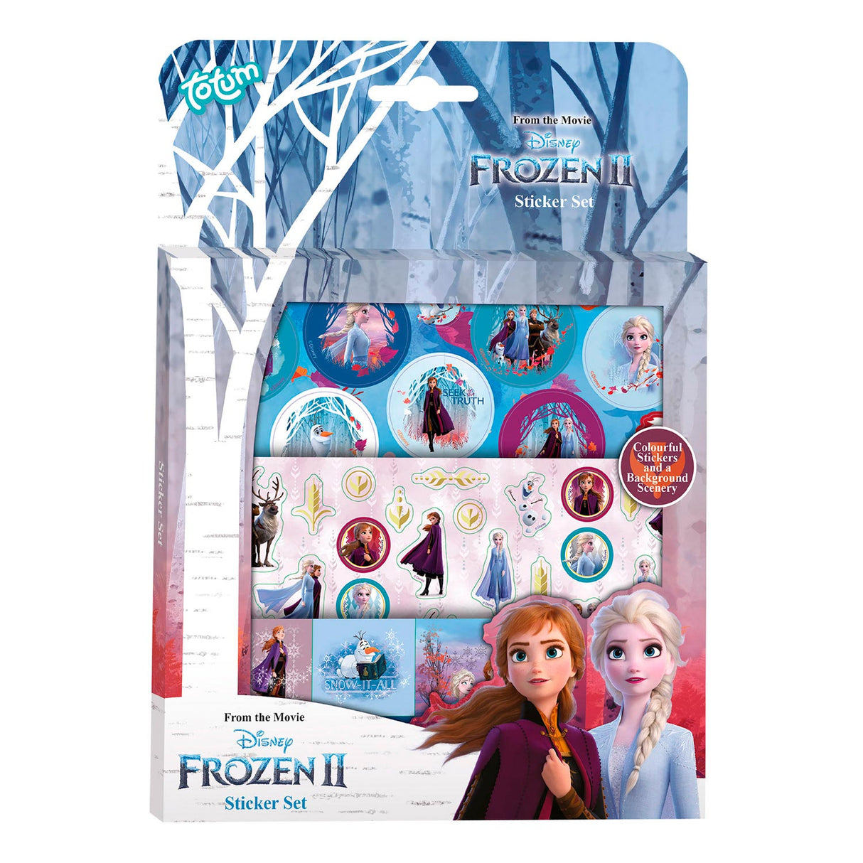 Totum Disney Frozen 2 - Zestaw naklejek