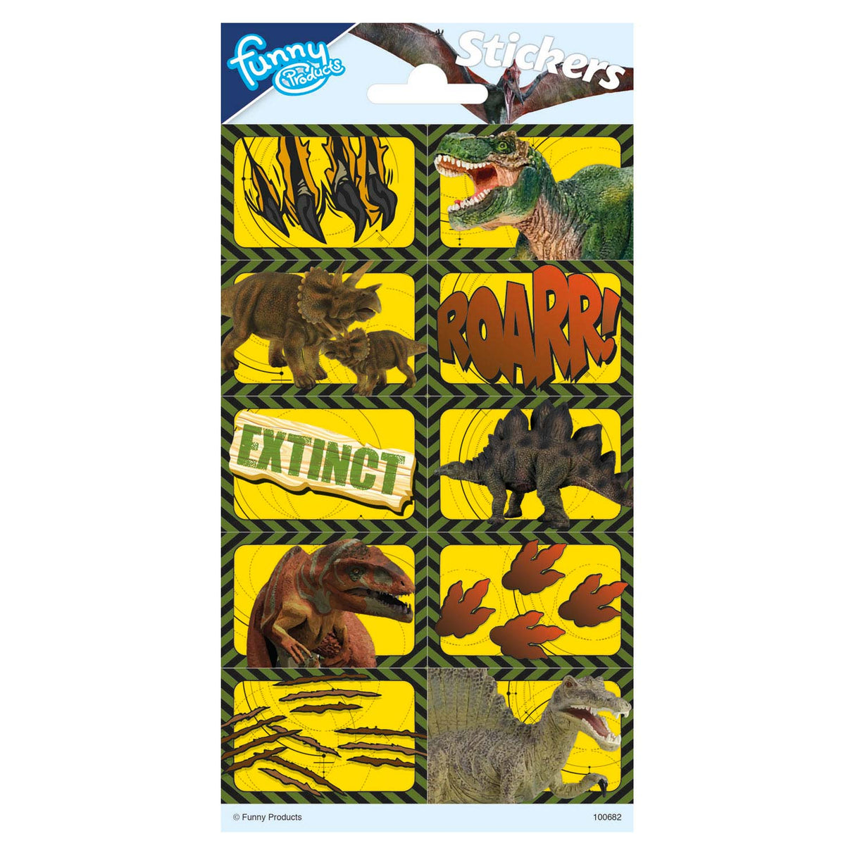 Totum Stickervel Dinos