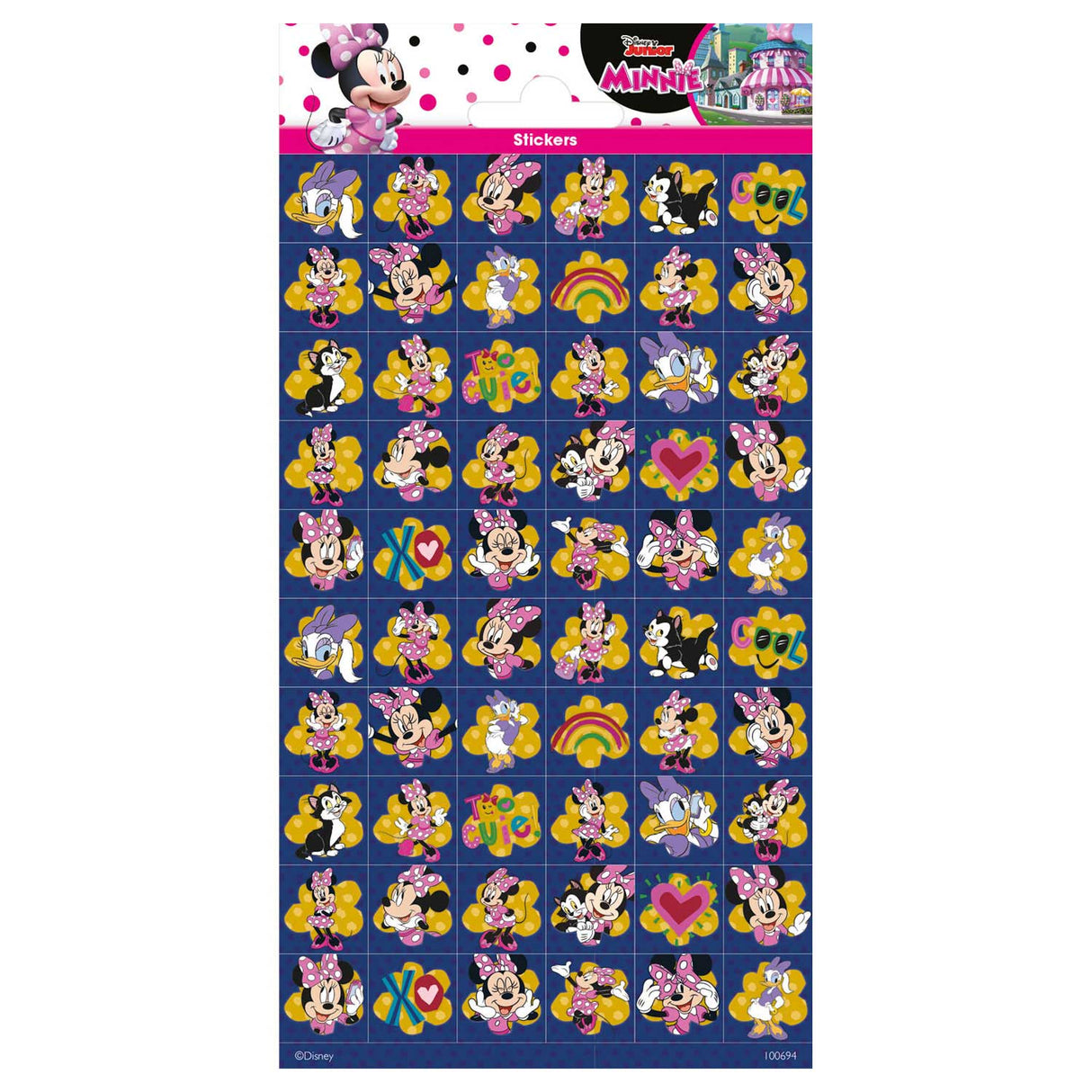 Totum stickervel minnie mouse