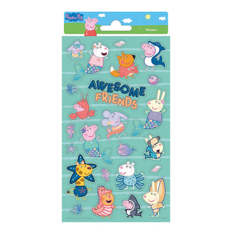 Totum stickervel twinkle - peppa pig