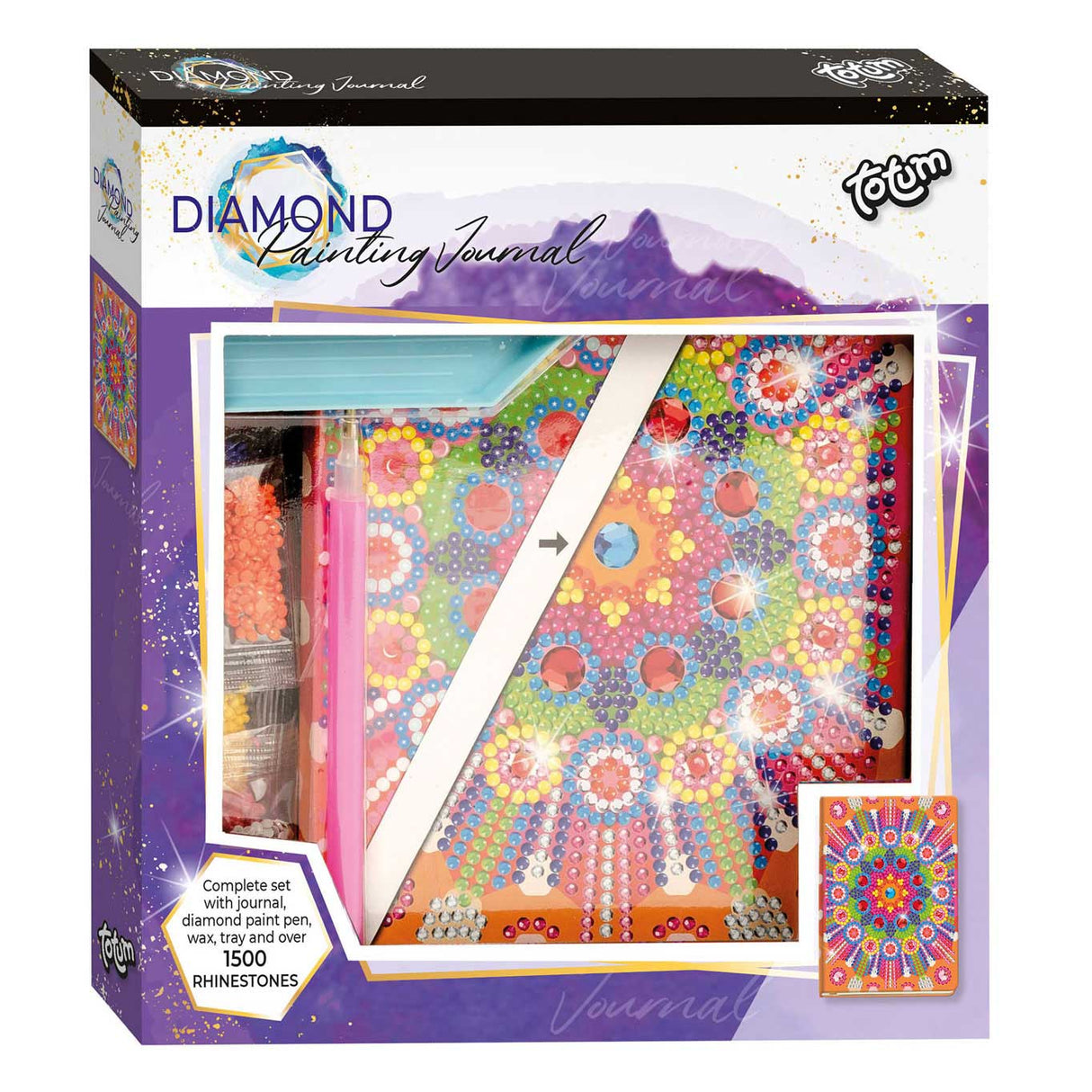 Totum Diamond Malerei Tagebuch Mandala