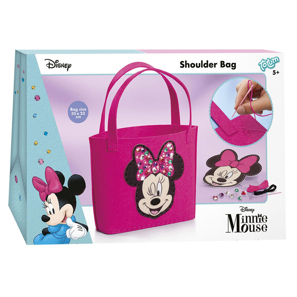 Totum Minnie Mouse Machen Sie Ihre eigene Filztasche