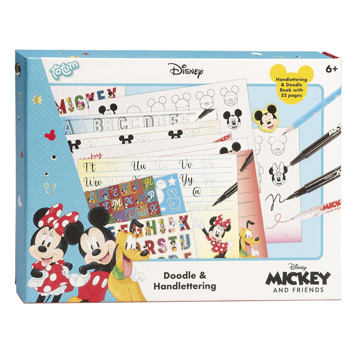 Totum Mickey Mouse Doodle Handletters Set