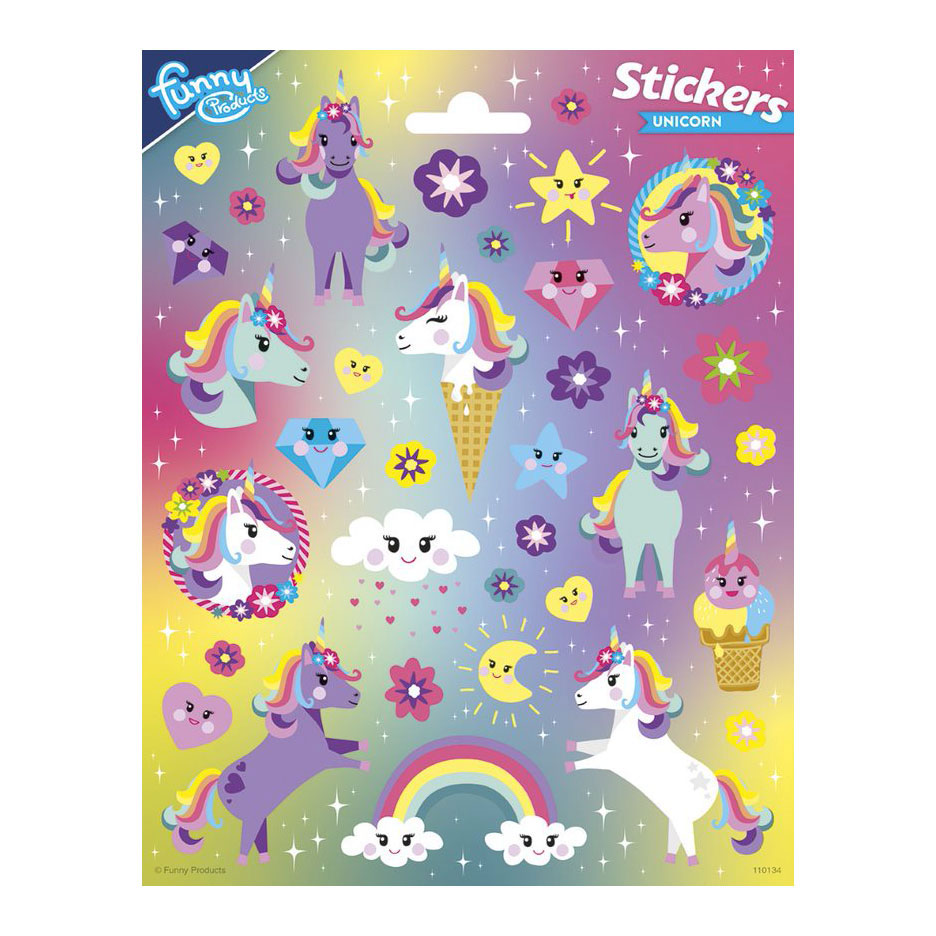 Totum Sticker Blat Unicorn