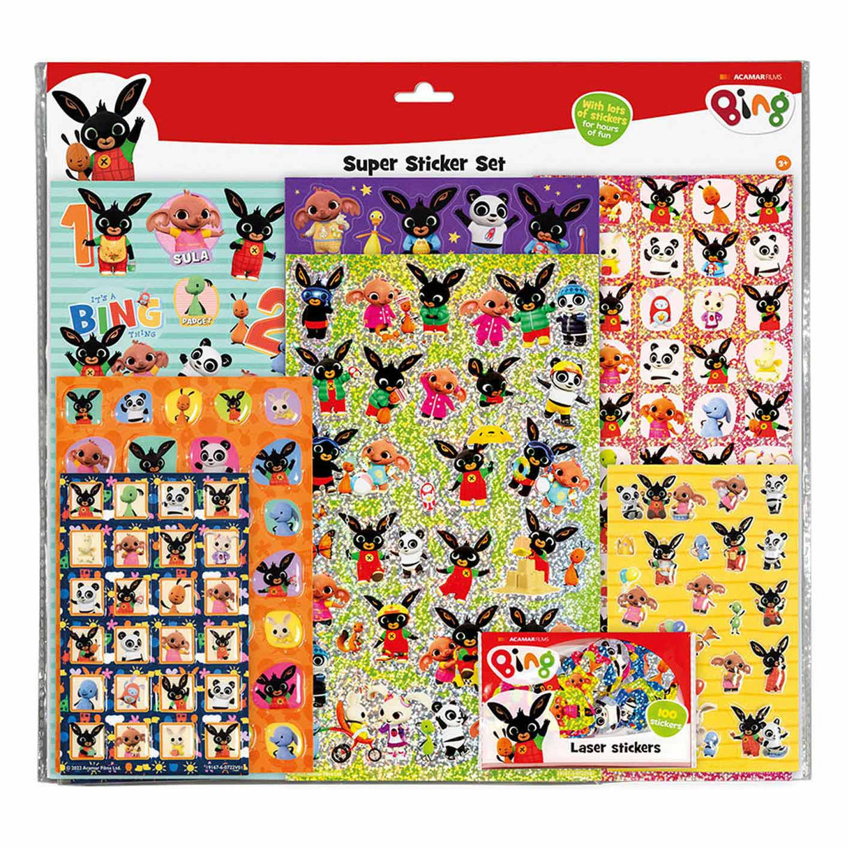 Super Sticker Set - Bing