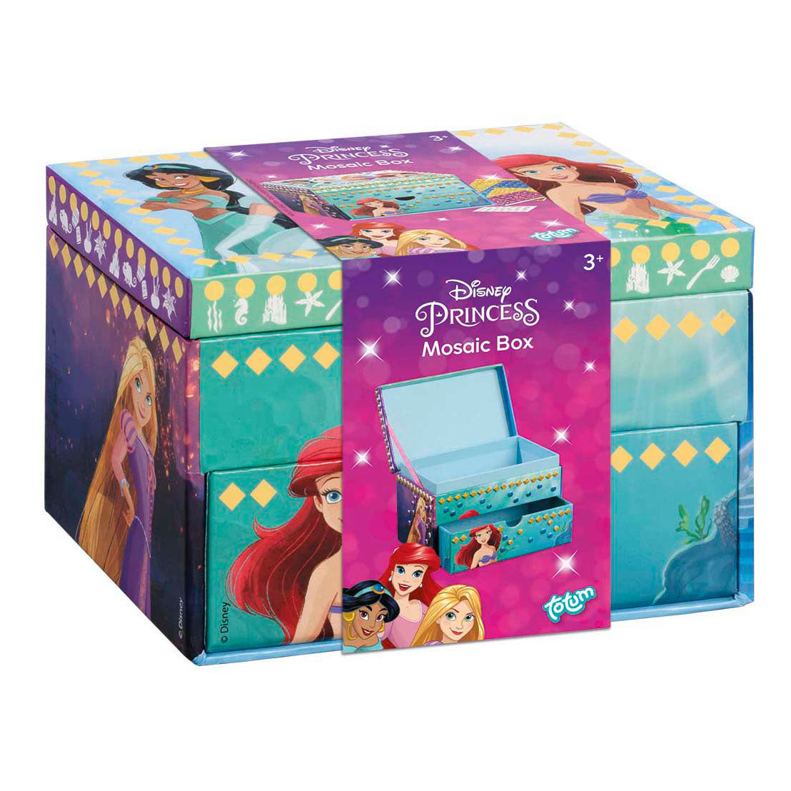 Totum Disney Princess Mosaic Jewelry Box