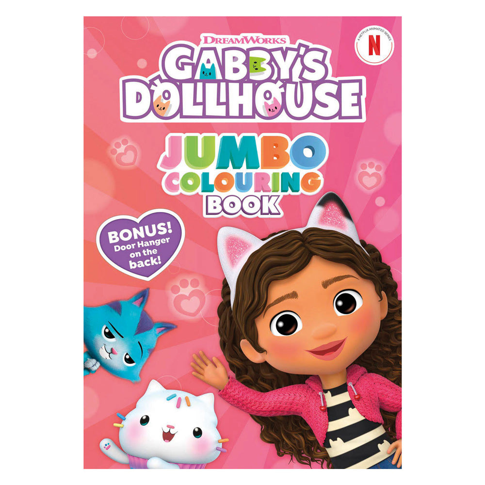 Totum Gabby's Dollhouse Colorbook