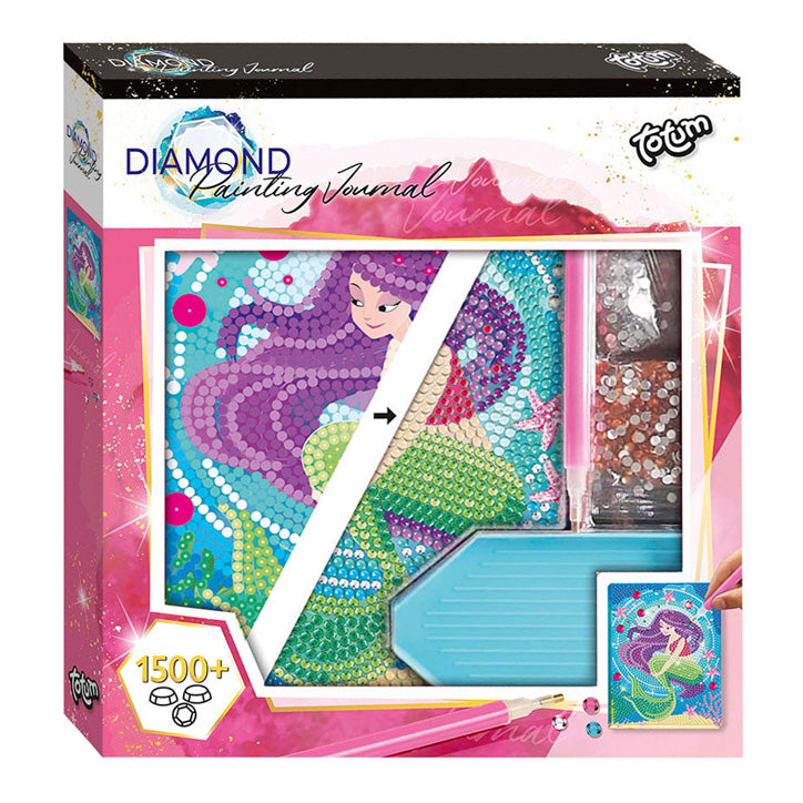 Totum Diamond Painting Notebook Meerjungfrau