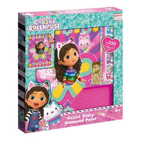 Totum gabby's dollhouse diamond paint dagboek