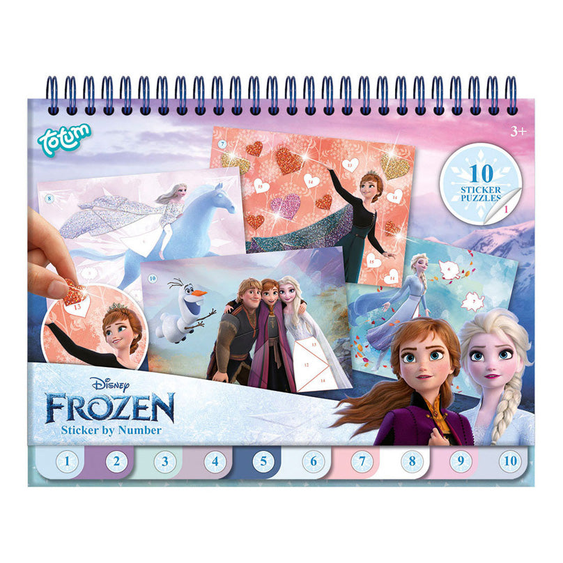 Totum Frozen kleben nach Zahlenbuch