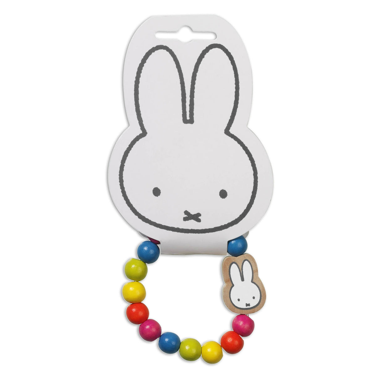 Bambolino Toys Wooden Beading Bracelet Miffy