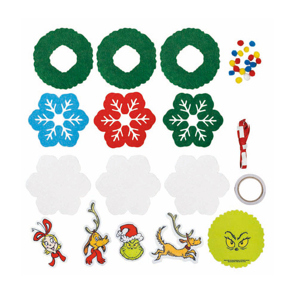 Totum ornament kändes grinch