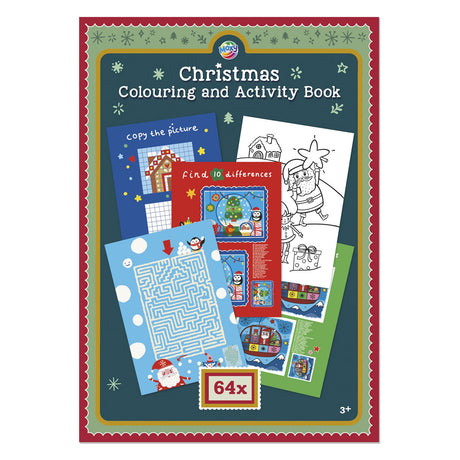 Creative craft group kleur- en activiteitenboek kerstmis - 64pag