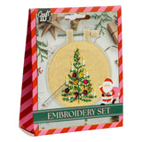 Creative craft group borduurset kerstmis - 11,5x11,5cm