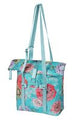 Basil Bloom Field bicycle shopper, recycled cap, waterproof, adjustable shoulder strap, laptop compartment, 15-20l, Sky Blue