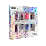 Kreéieren et! Make-up Set poppastesche Duebel Meedercher 4-Stéck