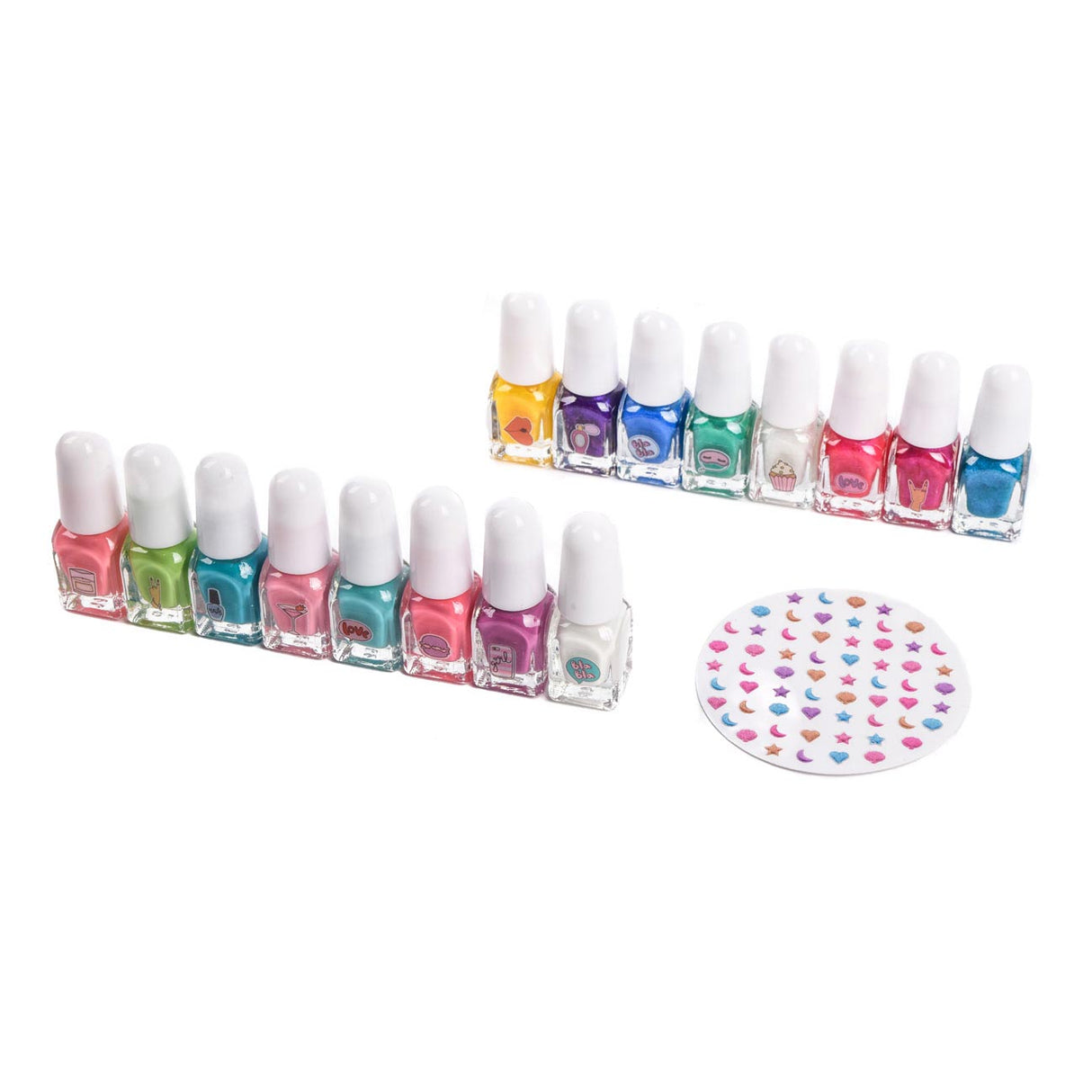 CautChox Schéinheet Nagellackel Set, 16st.