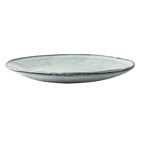 Dutch rose organic bord 26,5cm blauw 4st