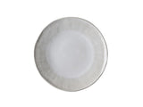 Dutch rose organic bord 21,5cm wit 4st