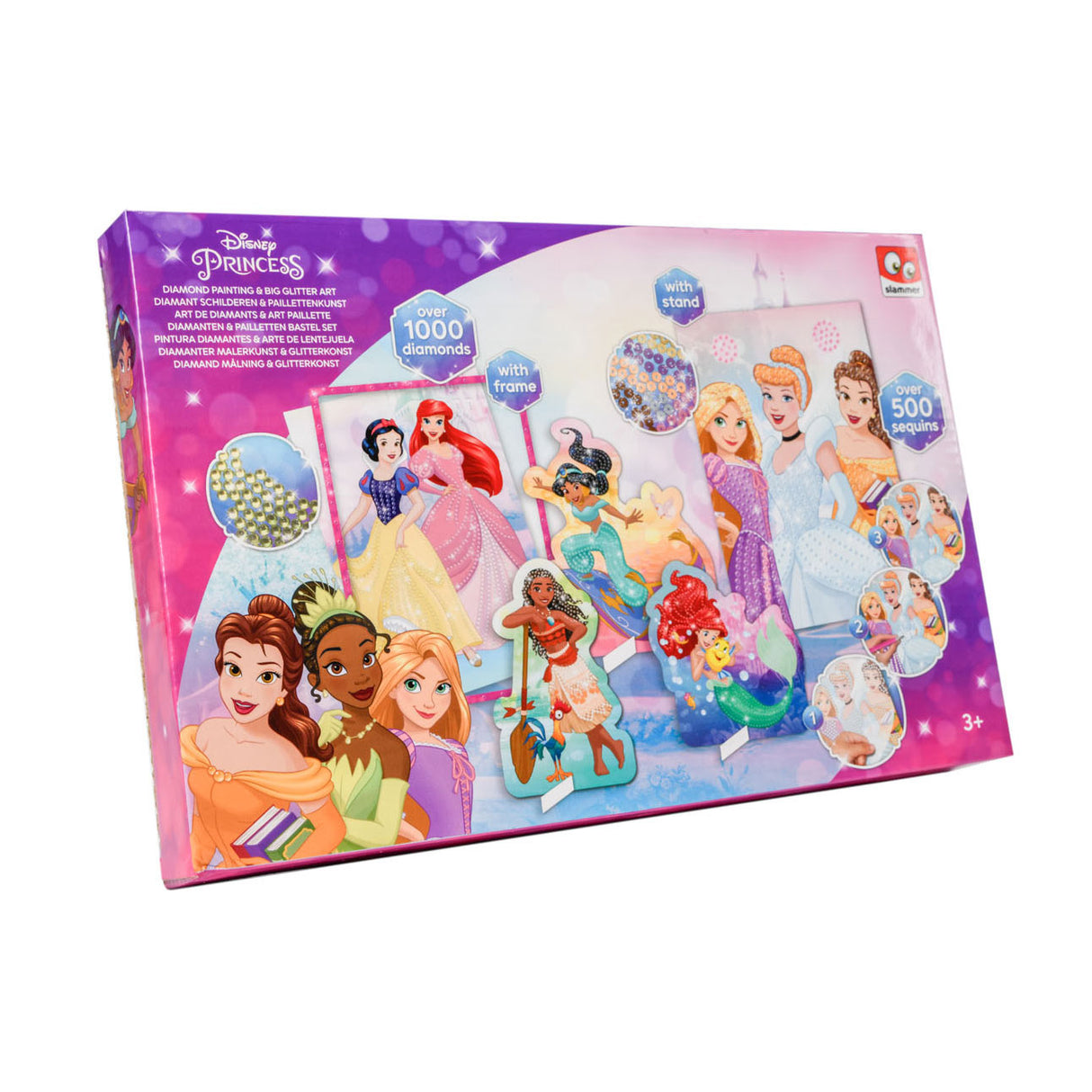 CutsCro Prinzessin Diamond Molerei a Glitter Art