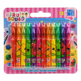 Canenco Fruity Squad Mini Gel pins with scent, 12st.