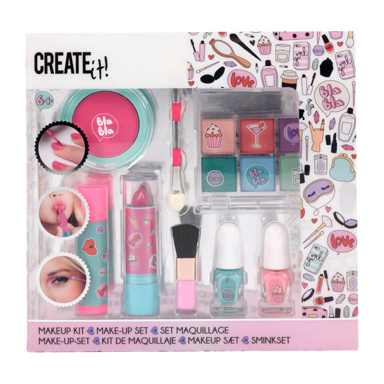 Crea! Set di trucco di bellezza, 13dlg.