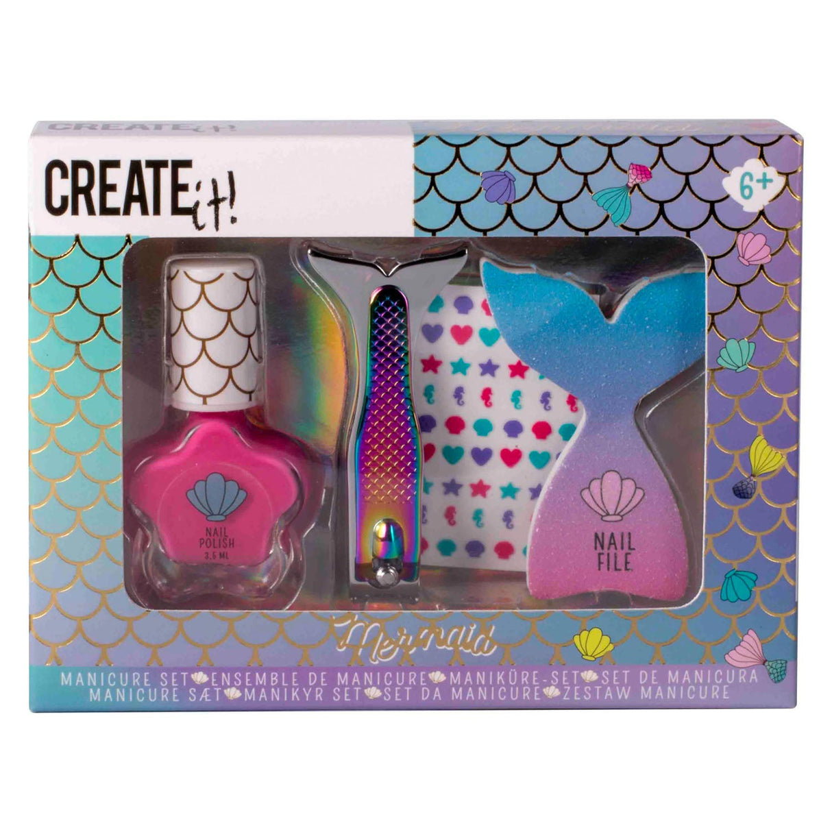 Create it! mermaid manicure set