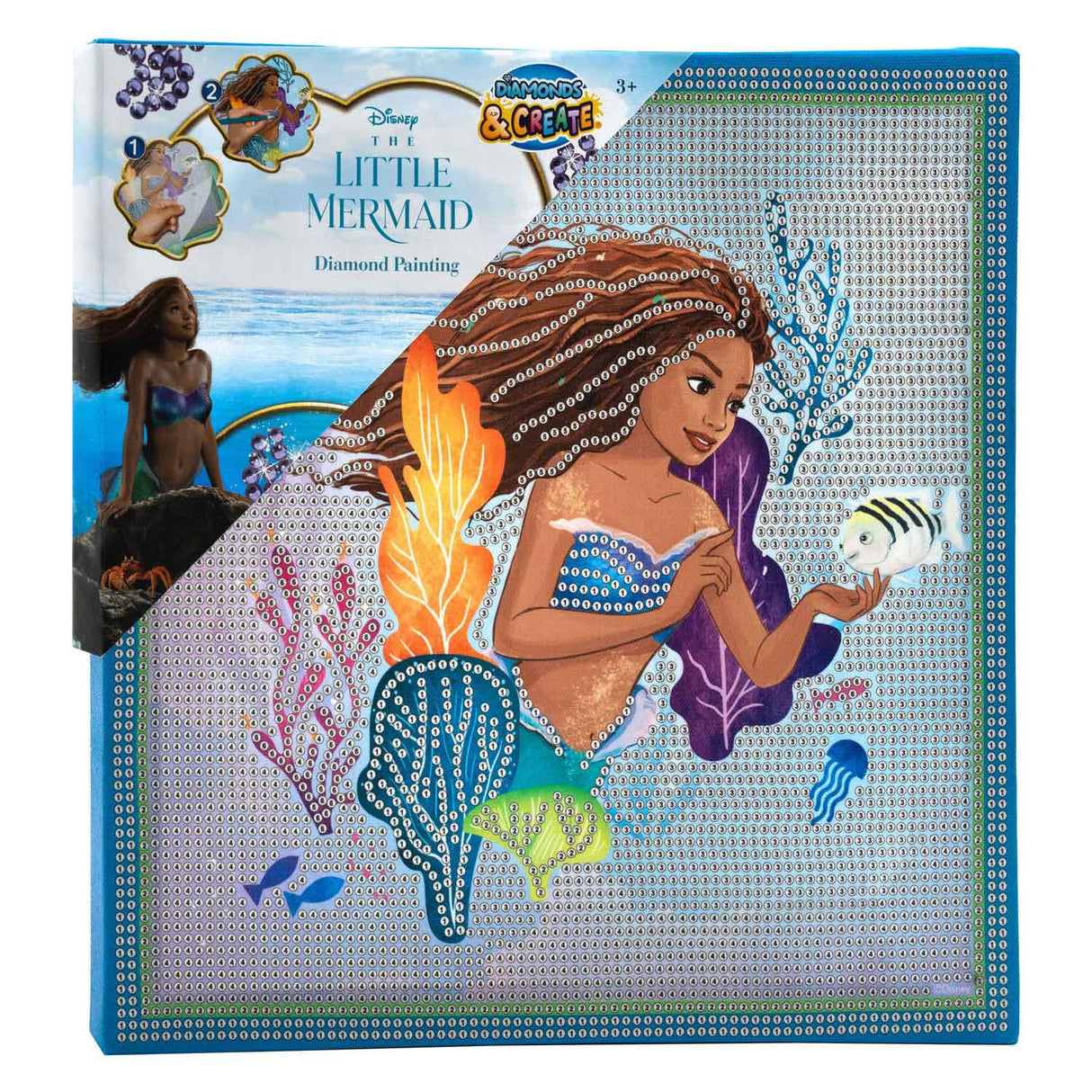 Canco the Little Mermaid Diamond Painting Canvas XL