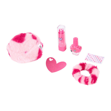 Create it! - make-up set - fluffy en hartjes