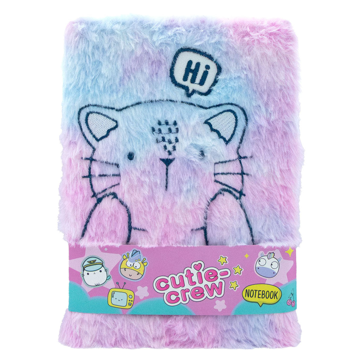 Canenco Cutie Crew Plush Notebook