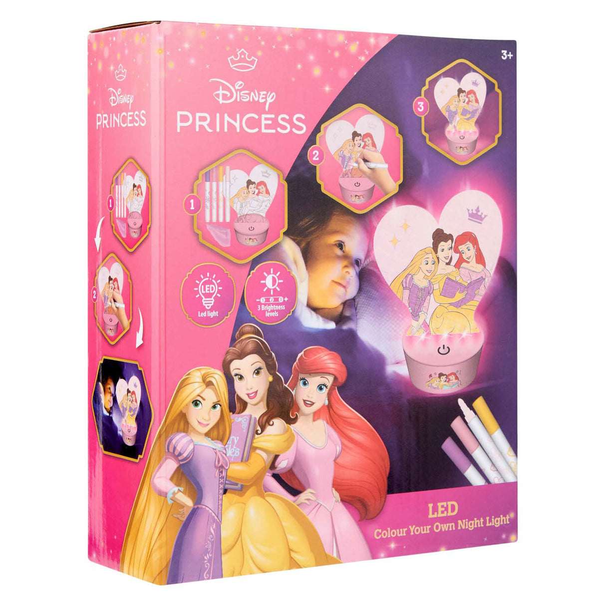 Canenco disney princess maak je eigen led nachtlampje