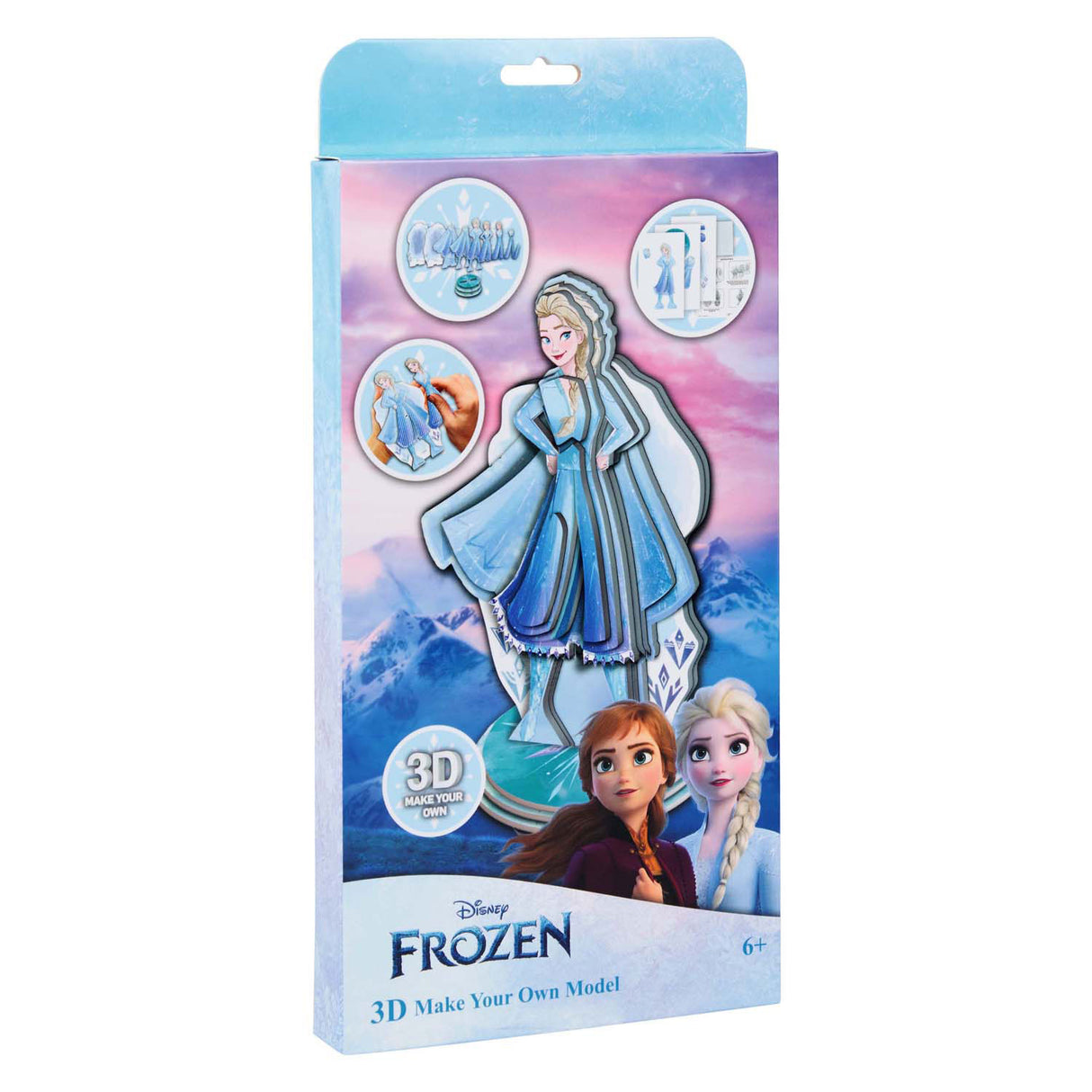 Disney Frozen naredite svojo 3D figuro Elsa