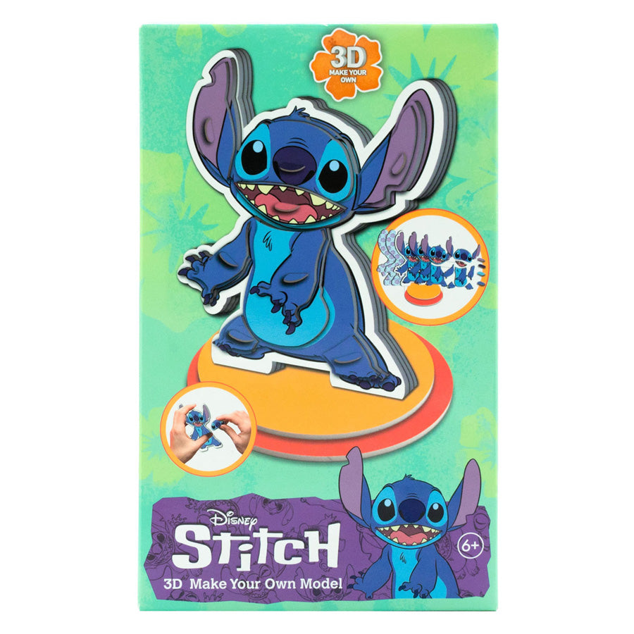 Canenco Stitch Machen Sie Ihr eigenes 3D -Figur -Bastelsatz